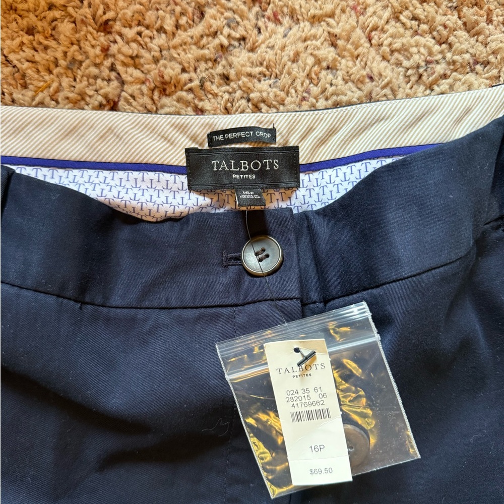 Talbots Blue Pants - Picture 2 of 3